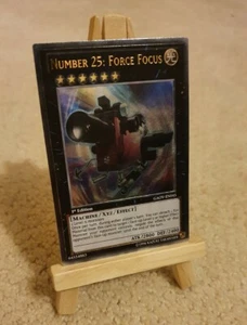 Yu-Gi-Oh - Number 25: Force Focus - Ultimate Rare - GAOV-EN045 - 1st Edition NM - Picture 1 of 2