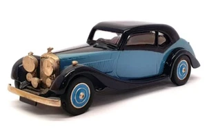 Western Models 1/43 Scale WMS4 - 1937 Bentley 3.5L 2Dr Saloon - 2-Tone Blue - Picture 1 of 5