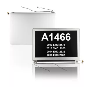 Schermo LCD Display con Top Cover Assemblato per Macbook Air A1466 13,3" 2013-2017 - Foto 1 di 9