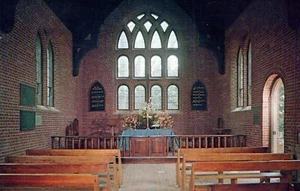 Jamestown Church Virginia Postcard Jamestown Va to Delaware 1975 Posted  - Picture 1 of 2