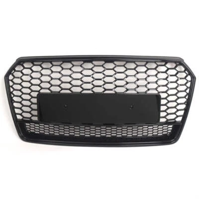 For Audi A7 S7 RS7 Style 2016-2018 Front Honeycomb Mesh Grill Grille W/ Quattro - Image 1 of 4