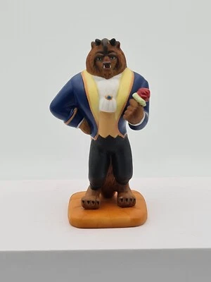 Disney Grolier The Beast Figurine ~3" High Porcelain Ceramic No Box Collectable - image 1 of 3