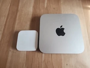 Pre Owned Mac Mini A1347 & AirPort A1392, & Keyboard NO RAM Stick Or SSD bundle - Picture 1 of 7