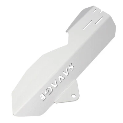 Cubierta de escape trasera plateada protector térmico 2008-2017 para BMW F650GS / F700GS / F800GS Foto 1 de 4