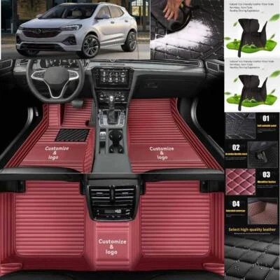 For Buick Enclave Encore Envision Car Floor Mats Carpet Waterproof Custom Luxury - Изображение 1 из 4