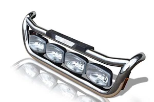Barra de parrilla C + almohadilla escalonada + LED ámbar x2 para adaptarse a Renault C gama 2013 + construcción - Imagen 1 de 11