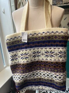 Bolso de Mano Urban Outfitters Fair Isle Tejido - Nuevo con Etiquetas  - Imagen 1 de 6