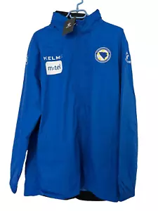 Bosnia Football National Team BiH Jacket Kelme 2XL Bosna New Blue - Picture 1 of 4