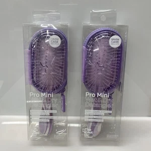 2 X The Knot Dr. para Conair Pro Mini desenredante húmedo y seco con estuche de viaje - Imagen 1 de 7