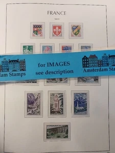 France 1960-1975 vf MNH collection in Leuchtturm album High CAT Value TOP! - Picture 1 of 1