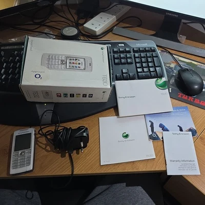 Sony Ericsson T630 - Frosty White (Unlocked) Mobile Phone - Image 1 of 4