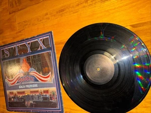 Styx 1980 Paradise Theater LP Gatefold Etched Vinyl, A&M Record Album - Picture 1 of 5