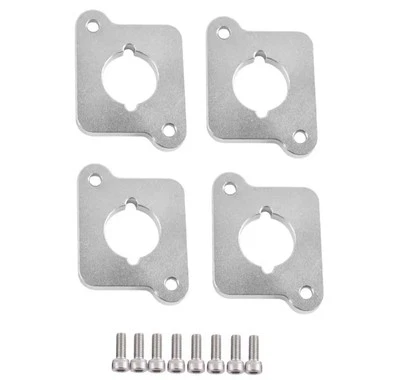 Piastre Adattatori Bobine Audi TT Volkswagen Golf 1.8T 2.0 TFSI Alluminio - Immagine 1 di 4