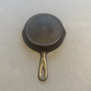 Gusseisen Pfanne Favorite Piqua Ware #3 6 1/2" Double Pour Skillet Gost Marked - Bild 1 von 6