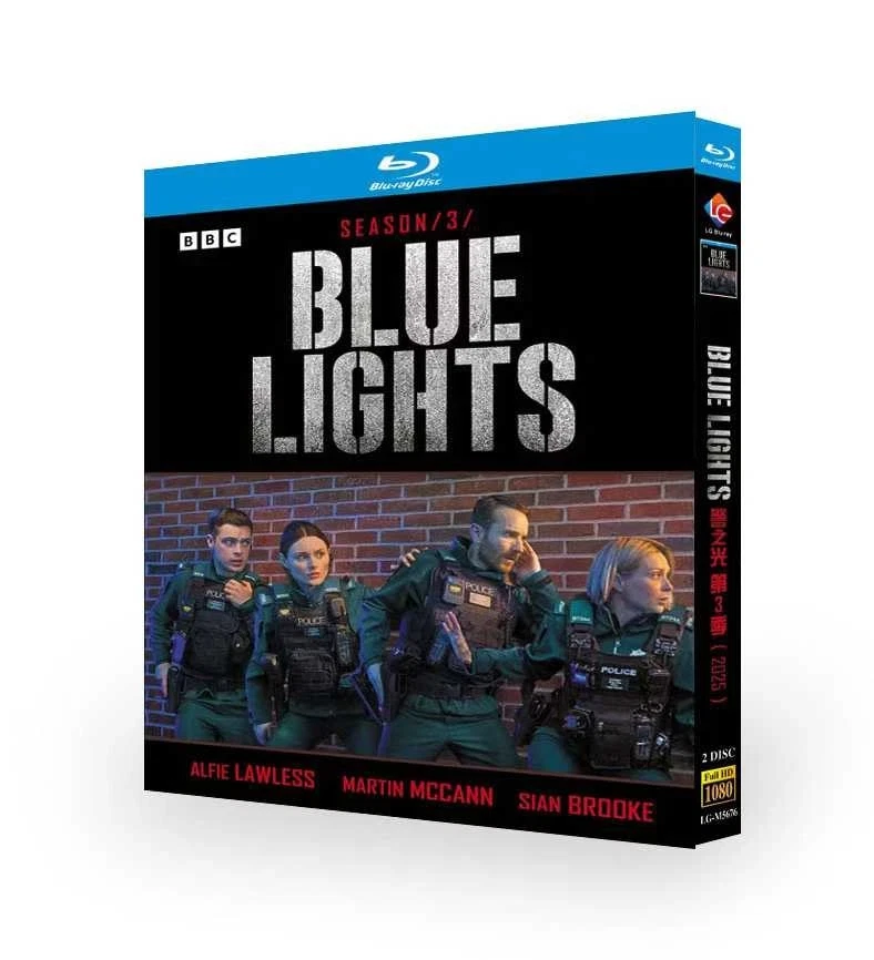 Blue Lights Season 3 (2025)2BD All Region New Box Set - Image 1 of 1