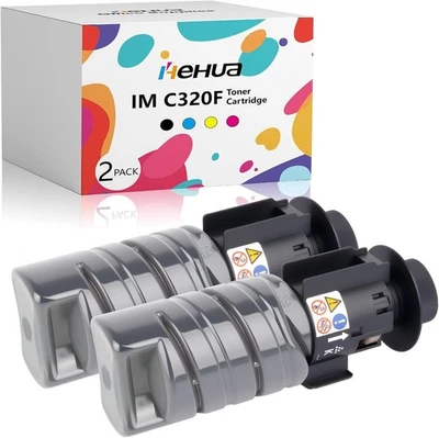 IM C320F IM C320BK 842726 Toner 2pk Black for IM C320F MC 320FW P C375 16K Yield - Image 1 of 4