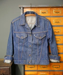 Levis Big E Denim Jacket 557 XX LVC Vintage Trucker Type 3 1960s coat - Picture 1 of 18