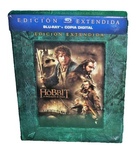 NEW HOBBIT DESOLATION OF SMAUG EXTENDED EDITION 2D BLU RAY MOVIE 2013 MEXICO - Picture 1 of 3