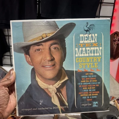 Vintage Dean (Tex) Martin – Country Style Vinyl LP R9-6061 Reprise Sealed — 第 1/4 张图片