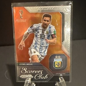 2022 Panini Prizm World Cup Qatar - Scorers Club Lionel Messi #10 - Picture 1 of 2