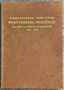 Philatelistische Literatur/Antiquariatisch Württemberg Philatelie Plattenfehler - Picture 1 of 1