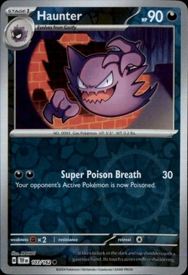 Haunter Reverse Holo Common SV05: Temporal Forces 103/162 NM - Image 1 of 2