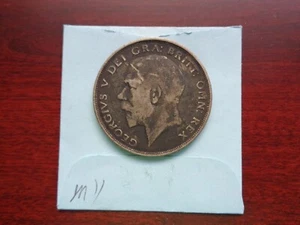 1921 Great Britain Half Crown silver coin UK - Picture 1 of 3