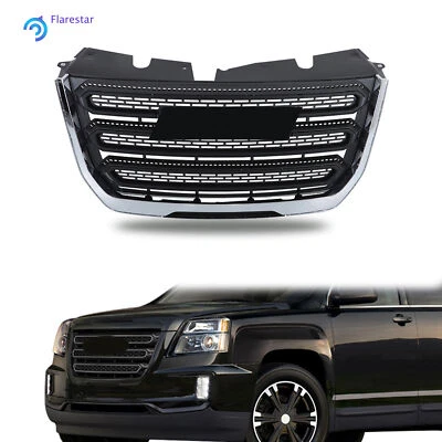 Front Grille Chrome Frame Black Mesh For 2016-2017 GMC Terrain SL SLE 23379208 - Image 1 of 4