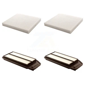 Air Cabin Filters (4 Total) Kit For Honda Accord Acura TSX KFL-100822 - Picture 1 of 2