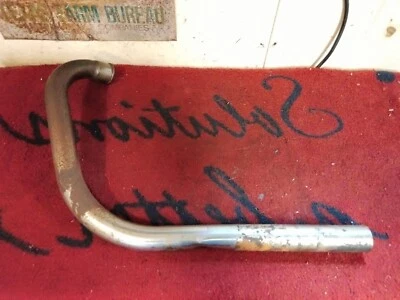 1963-70 TUBO DE ESCAPE TRIUMPH LADO ESQUERDO T120 BONNEVILLE TIGER II - Imagem 1 de 4