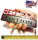 Redneck Edition Car Truck Trunk Emblem Logo Decal Suv Sign Chrome High Quality