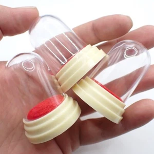 trio 2 in Dome Amulet Terrarium Miniatures Display Case Asian Thai Acrylic White - Picture 1 of 5