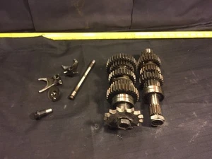 1976  KAWASAKI KZ750 TWIN KM297 TRANSMISSION TRANNY GEARS - Picture 1 of 12