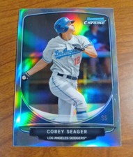 COREY SEAGER 2013 Bowman Chrome CREAM OF THE CROP MINI REFRACTOR Dodgers