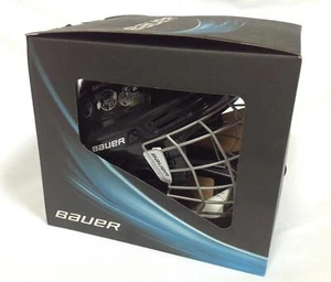 niños jóvenes Bauer 2100 casco de hockey combo con protector facial M usado una vez - Imagen 1 de 10