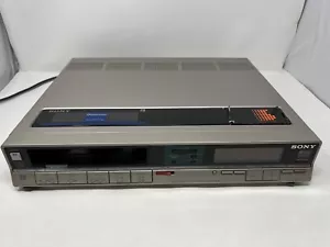 VINTAGE SONY BETAMAX SL-20 VCR Video Cassette Recorder For Parts or Not Working - Picture 1 of 10