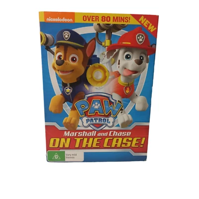 Paw Patrol Marshall & Chase On The Case DVD Animación Rescate Niños Aventura  Foto 1 de 4