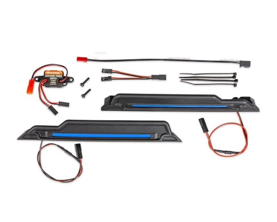 Traxxas Unterboden LED Licht Set blau TRX10998-BLUE Funco 8S VXL,  - Bild 1 von 1