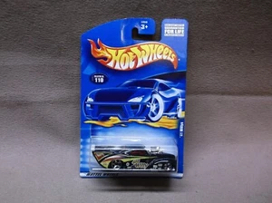HOT WHEELS 2001 #110 BLACK 41 1941 WILLYS COUPE NHRA DRAG RACER HOT ROD PRO MOD - Picture 1 of 3
