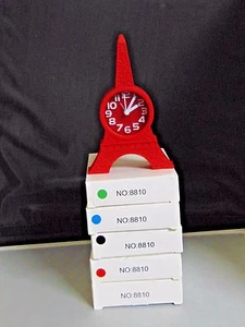 Eiffel Tower Shaped Alarm Clock USA Stocked And Shipped Battery Operated - Picture 1 of 31