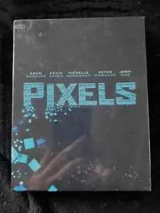 Pixels 3D Full Slip SteelBook Blu-ray Lenticular Film Arena Rare Limited Ed - Picture 1 of 6