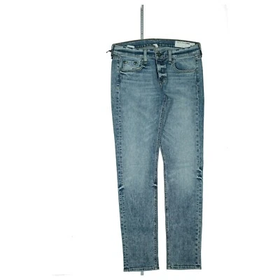 rag & bone DRE Damen Jeans Hose stretch Slim Skinny low S W26 L30 used Blau NEU - Bild 1 von 4