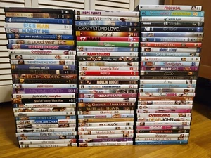 Lot of 91 Romantic Movies Romantic Comedys and Dramas Julia Roberts and more! - Imagen 1 de 10