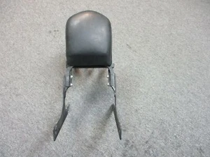Harley Davidson OEM Back Rest with Luggage Rack FXD 2006 & Earlier Wrinkle Black - Picture 1 of 7