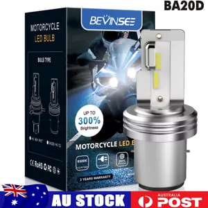 Bevinsee BA20D LED Headlight Globes Hi/Low Beam For KTM 200 300 400 450 500 EXC - Picture 1 of 10
