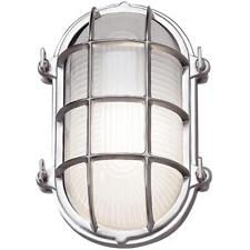 Norwell Lighting 1101-CH-FR Mariner 1 Light 9.5 inch Chrome Outdoor Wall