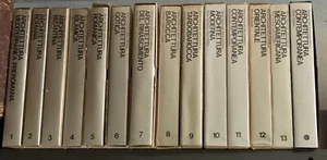 STORIA UNIVERSALE DELL'ARCHITETTURA ELECTA Pier Luigi Nervi 1972 14 Volumi - Foto 1 di 1