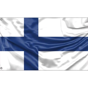 Flag of Finland, Unique Design, 3x5 Ft / 90x150 cm, Made in EU - Picture 1 of 5