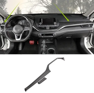 Carbon Fiber Car Dashboard Center Console Cover Trim For Nissan Altima 2019-2022 - Picture 1 of 10