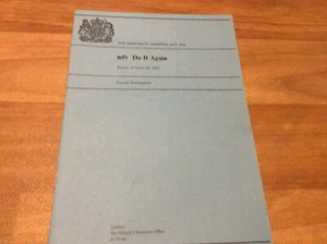 M.F.V DO IT AGAIN - DEPT OF TRANSPORT FORMAL INVESTIGATION COURT REP CORNWALL - Picture 1 of 8